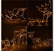 Волшебный новогодний Олень с санями Б/Т 264 LED 150 см