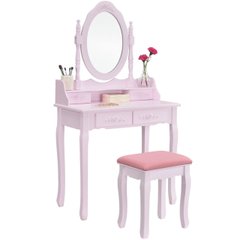 Туалетный столик рожевий MIRKA