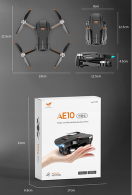 Дрон ALLNOEL AE10 MINI 3000 m 2500 mAh