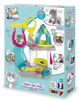 Smoby будиночок для кішок + талісман кішка 340400