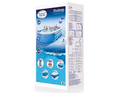 Басейн надувний BESTWAY 488х305 см