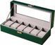 Чохол для 6 годинників Corbi Green 30x11x8 см - 1