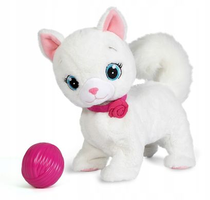 TM Toys интерактивная игрушка кошка Бьянка 95847, Белый