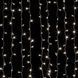 Гирлянда штора 3x3 м 300 LED теплый белый - 3