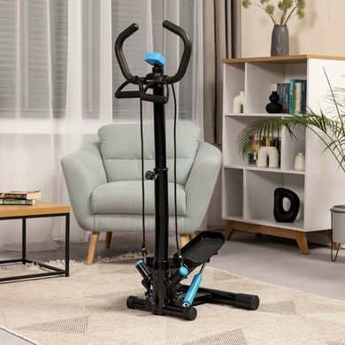 Степер поворотний з еспандерами Hop-Sport HS-055S Noble (з колоною)