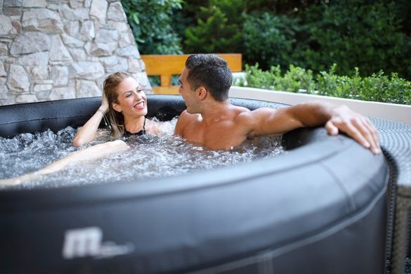 SPA джакузи с гидромассажем &ndash; надувное SPA для 4 человек с озонатором и подогревом.