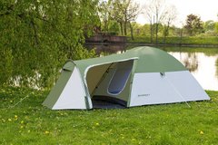 Палатка туристическая Presto Acamper Monsun 3 Pro, 3500 мм, клеенные швы зеленая