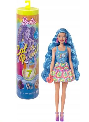 Лялька Барбі з довгим волоссям, що змінює колір