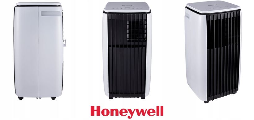 Портативна повітряна теплова завіса Honeywell, 2,6 кВт, осушувач, 24 л, 4 кольори, світлодіод +ClimaLock