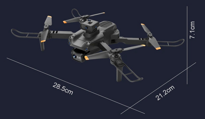 Дрон ALLNOEL S172 MAX 2 350 m 1800 mAh