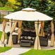 Садовый павильон Patio Utah круглый 3,6м стальной