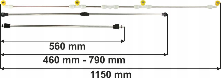 Аккумуляторный электрический рюкзак-опрыскиватель Garden 16л Majster MP 0350