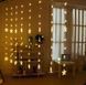 Новогодняя гирлянда бахрома звездочки 5 м 175 LED (Белый холодный с голубой вспышкой) - 2