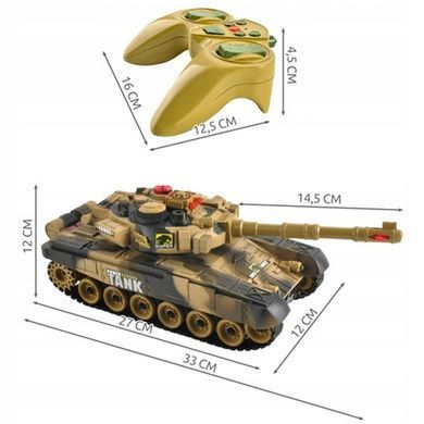 Большой Танк С Дистанционным Управлением Военный Боевой Автомобиль