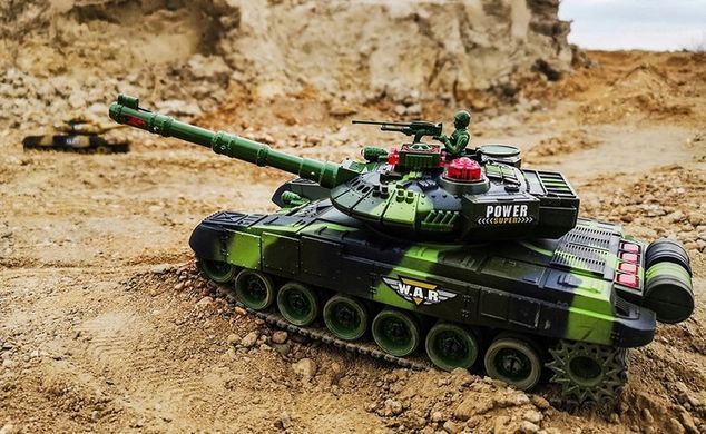 Большой Танк С Дистанционным Управлением Военный Боевой Автомобиль