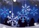 Новогодняя гирлянда "Снежинки" 100 LED, 4 Метра - 4