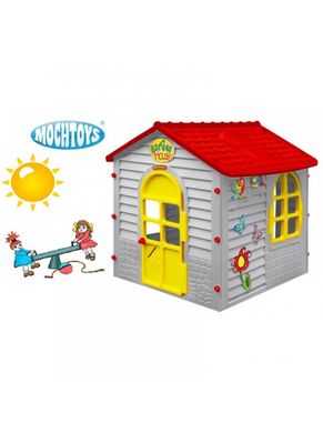 Mochtoys будиночок для дітей-сірий № 013