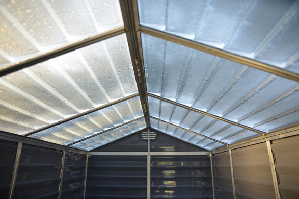 Пластиковый садовый сарай SkyLight 6x12 Palram - Canopia Grey
