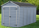 Пластиковый садовый сарай SkyLight 6x12 Palram - Canopia Grey