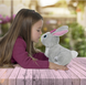 Интерактивный Кролик Epee Tusia 03584, Cерый