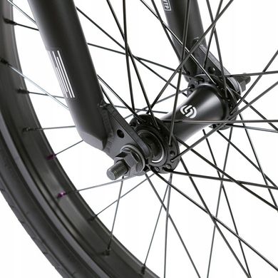 BMX велосипед WTP CRS 18" чорний, Черный, 18"