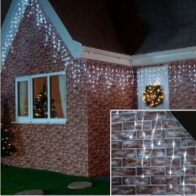 Новогодняя гирлянда бахрома 6,9 м 120 LED