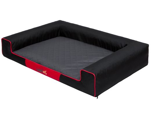 Ліжко для собак Hobbydog XL: 100x66 см чорний