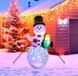Надувной снеговик LED XL 155 см