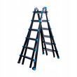 Телескопическая алюминиевая лестница EuroScaffold Eurostairs 4x6 ступеней Pro