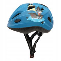 Детский велосипедный шлем 2-7 лет Пират, Синий