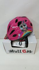 Детский велосипедный шлем 2-7 лет Сова, Красный