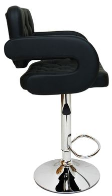 Барний стілець хокер Bonro B-823A чорний