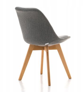 Кухонне крісло в скандинавському стилі сірий