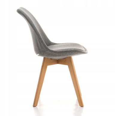 Кухонне крісло в скандинавському стилі сірий
