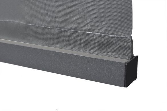 Антрацитова тераса з жалюзі, 3 x 6 м