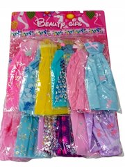 Набор одежды для кукол Барби на блистере