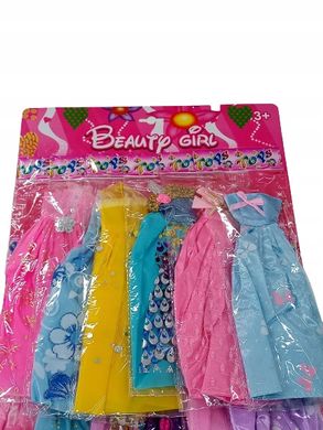 Набор платьев для куклы Барби