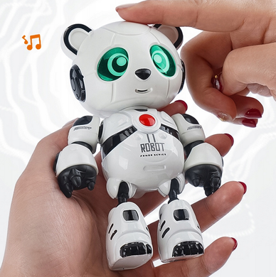 Интерактивный робот панда говорит повторяет играет светится