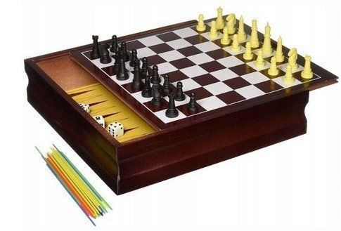 Дерев'яний ігровий набір 10 в 1 Spin Master