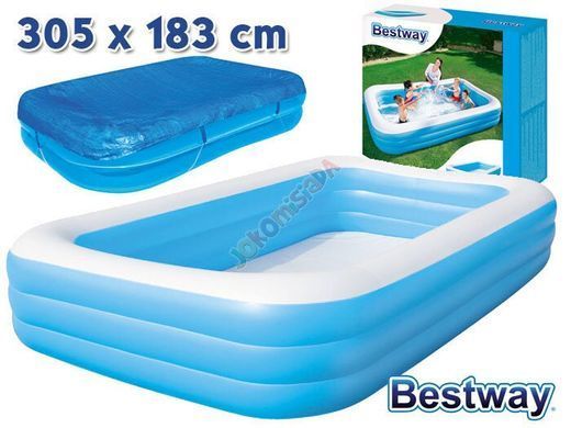 Бассейн надувной BESTWAY 305х183 см