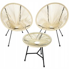 Комплект из 2 стульев со столом Gabriella