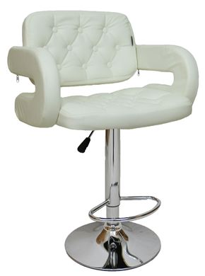 Барний стілець хокер Bonro B-823A білий (40080023)