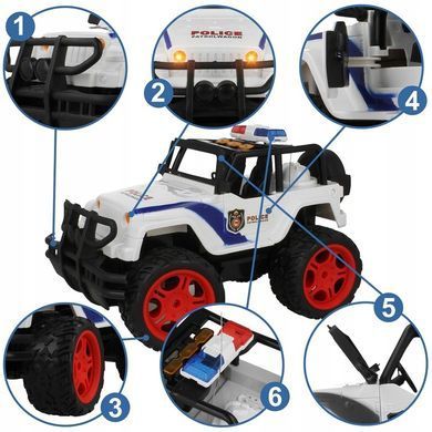 Автомобиль с дистанционным управлением MONSTER TRUCK POLICE