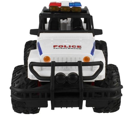 Автомобіль із дистанційним керуванням MONSTER TRUCK POLICE, Білий