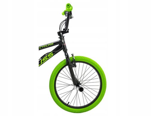 Велосипед KS Cycling Bliss BMX 20 BMX зеленый, Зелёный, 18,5"