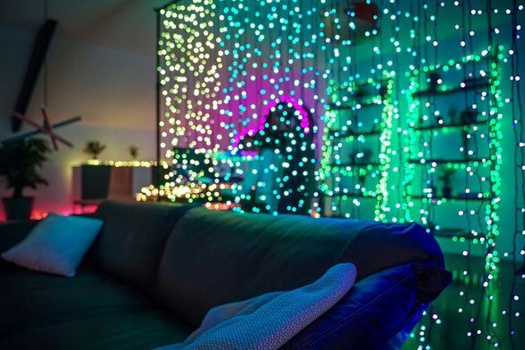 Twinkly Curtain 210 RGBW светодиодный занавес Wi-Fi/BT