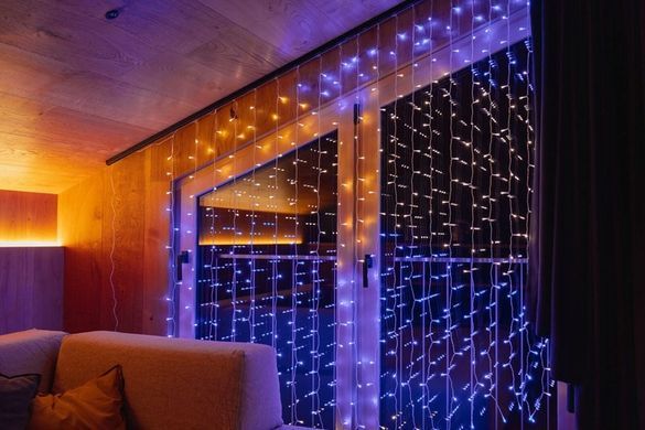 Twinkly Curtain 210 RGBW светодиодный занавес Wi-Fi/BT