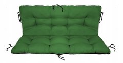 Подушка для садової качелі зелена 100x60x50см