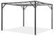 Металлическая террасная пергола 3 х 3 м антрацит