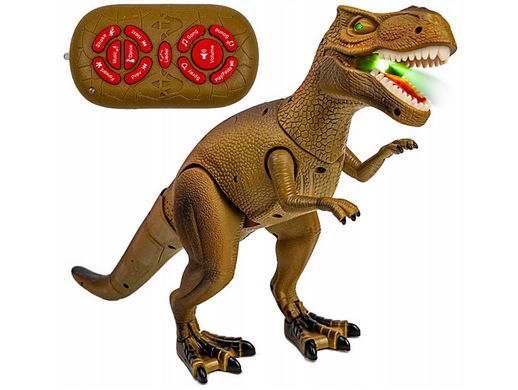 Динозавр з дистанційним керуванням AIG 8909 коричневий, Коричневий